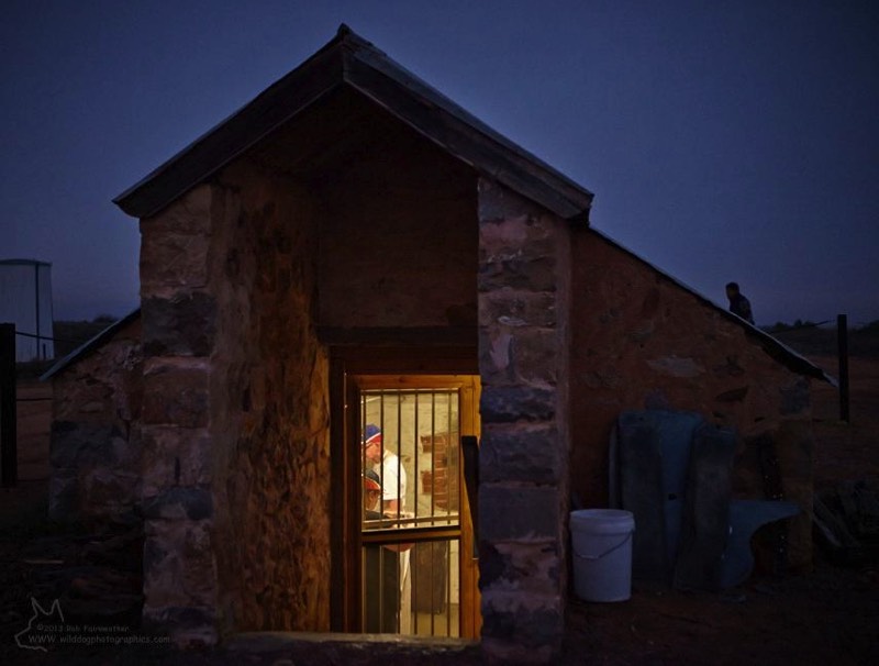 The bakery before dawn