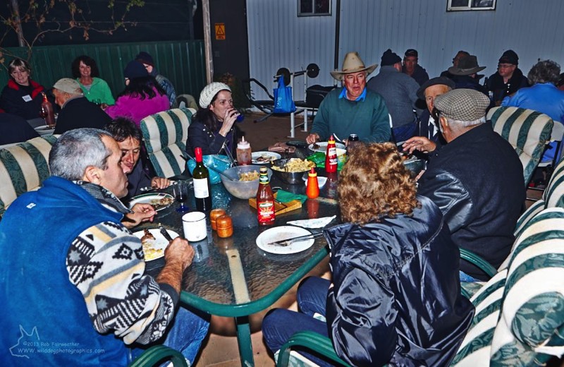 Final dinner at Farina 