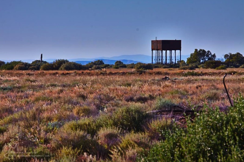 Railway water tank