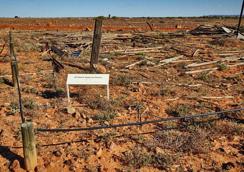 Erected site plaque