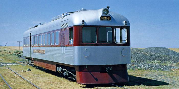 Budd car at Farina 1954