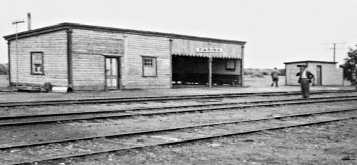 Farina Station in 1958