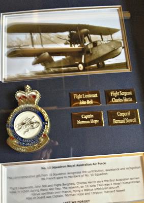 Walrus aircraft at the museum